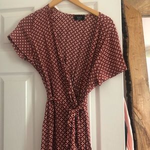 Vici Collection Maxi Wrap Dress Medium
